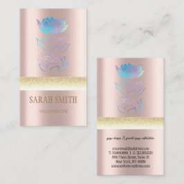 黄金モダンホロハス 名刺