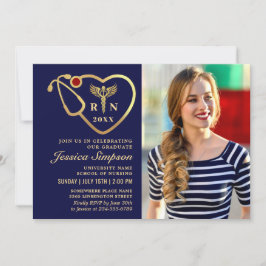 黄金モダン海軍看護学校卒業会 招待状