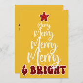 黄金モダン黄赤と明メリーるい シーズンカード (正面/裏面)