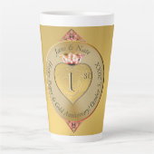 黄金一周年 カフェラテマグ (正面)