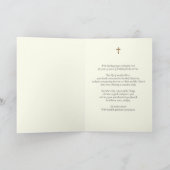 黄金五十周年法要 カード (内部)