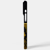 黄金仏のリーフィバックドロップ Case-Mate iPhoneケース (裏面 / 左)