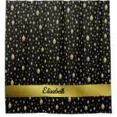 黄金仏シャワーカーテン シャワーカーテン (正面)