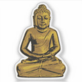 黄金仏像 シール (正面)