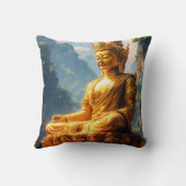 黄金地大仏 クッション (裏面)