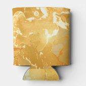 黄金大理石インクパターン 缶クーラー (裏面)