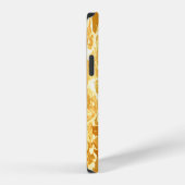 黄金大理石インクパターン iPhoneケース (右側面)