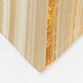 黄金大理石テクスチャ フリースブランケット (角)