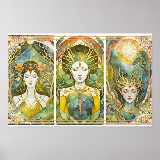 黄金女神 ポスター (正面)