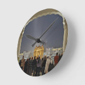 黄金寺の時計 ラウンド壁時計 (傾斜)
