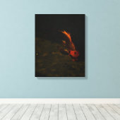 黄金平安 キャンバスプリント (インサイチュ (ウッドフロア))