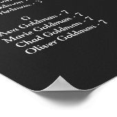 黄金幾何学 ポスター (角)