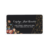 黄金幾何学 ラベル (正面)