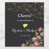 黄金幾何学 ワインラベル (シングルラベル)