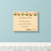 黄金律 キャンバスプリント (インサイチュ (ウッドフロア))