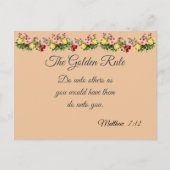 黄金律 ポストカード (正面)