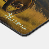 黄金時代のスティームパンク – 金箔の旅 デスクマット (コーナー)