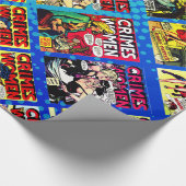 黄金時代の冒険漫画カバー,女性による犯罪 ラッピングペーパー (角)