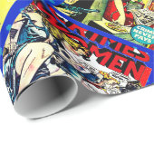 黄金時代の冒険漫画カバー,女性による犯罪 ラッピングペーパー (ロールコーナー)