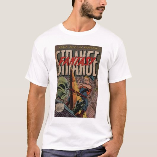 黄金時代の喜劇的な芸術-奇妙なファンタジー Tシャツ (正面)