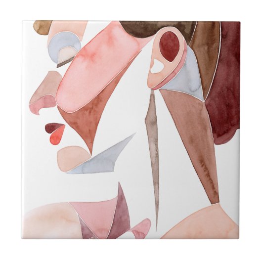 黄金時代の女性 タイル (正面)