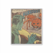 黄金時代の恐怖漫画 |ヴィンテージ漫画1940s シール (正面)