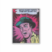 黄金時代の恐怖漫画 |ヴィンテージ漫画1960s シール (正面)