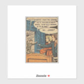 黄金時代の恐怖漫画 |ヴィンテージ漫画1970s シール (シート)