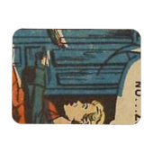 黄金時代の恐怖漫画 |ヴィンテージ漫画1970s マグネット (横)