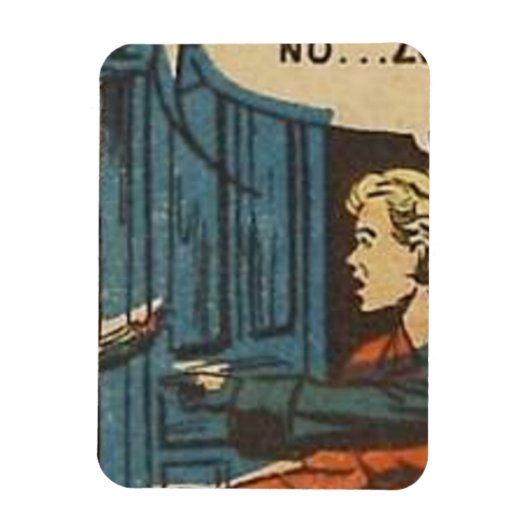 黄金時代の恐怖漫画 |ヴィンテージ漫画1970s マグネット (縦)