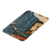 黄金時代の恐怖漫画 |ヴィンテージ漫画1970s マグネット (左側)