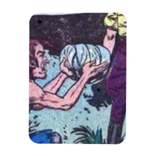黄金時代の恐怖漫画 | 1950sヴィンテージ漫画 マグネット (縦)