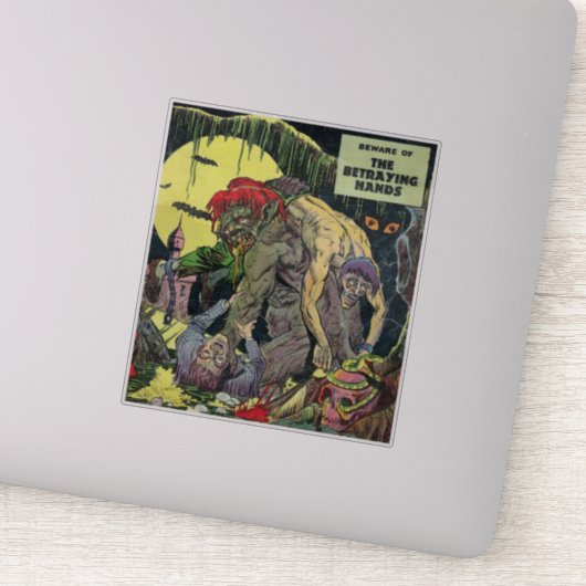 黄金時代の恐怖漫画 |40s怖い漫画 シール (詳細)