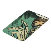 黄金時代の恐怖漫画 |80s怖いヴィンテージ漫画 マグネット (左側)