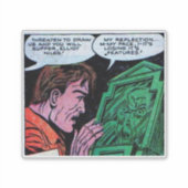 黄金時代の恐怖漫画 | 90sヴィンテージ漫画 シール (正面)