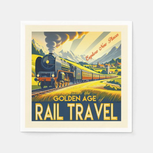 黄金時代縁ど-  スタンダードカクテルナプキン (正面)