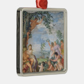 黄金時代(フレスコ画) メタルオーナメント (右)