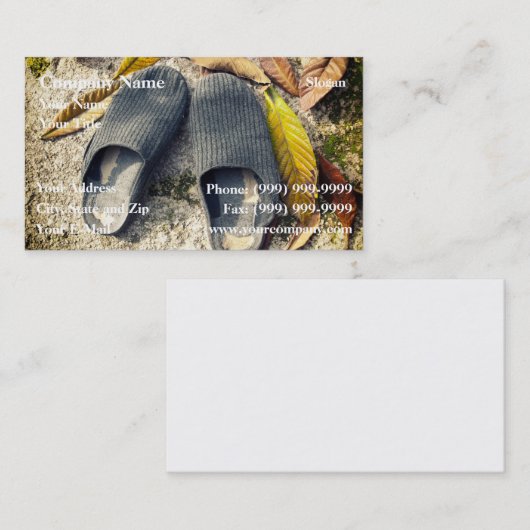 黄金時代 名刺 (正面/裏面)