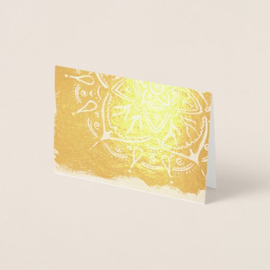 黄金時代 箔カード (正面)