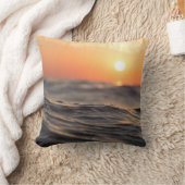 黄金時間の水面 クッション (ブランケット)