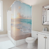 黄金時間の海岸 シャワーカーテン (インサイチュ)