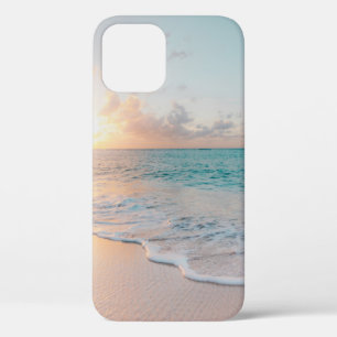 黄金時間の海岸 iPhone 12ケース