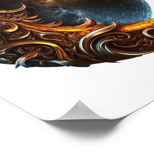 黄金月 ポスター (角)