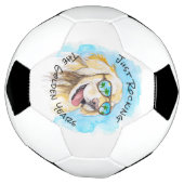 黄金期のプンおもしろい退職 サッカーボール (回転)