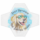 黄金期のプンおもしろい退職 サッカーボール (フラット)