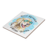 黄金期のプンおもしろい退職 タイル (側面)