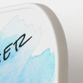 黄金期のプンおもしろい退職 ピックルボールラケット (左詳細)