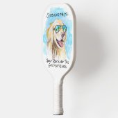 黄金期のプンおもしろい退職 ピックルボールラケット (左)