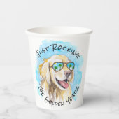 黄金期のプンおもしろい退職 紙コップ (正面)