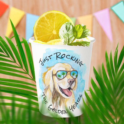 黄金期のプンおもしろい退職 紙コップ